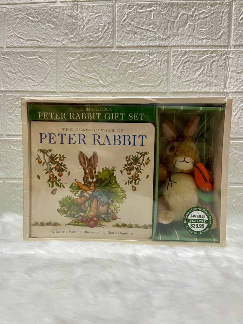 The Deluxe Peter Rabbit Gift Set, Hobbies & Toys, Books & Magazines ...