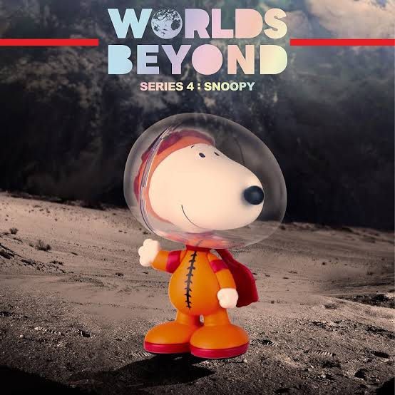 Urdu x Peanuts Worlds Beyond Series 4 Snoopy Figure (Category: Designer & Blind Box Toys) located in Taguig. Submitted by danielleasdc (Listing ID 1409600705, Image 1). Description: - Snoopy astronaut figure - From the Worlds Beyond Series 4 - Orange spacesuit - Moon-themed based ball container - Magnetic feet, tested on refrigerator Blind box but opened just to see the item/pull, original packaging all complete.