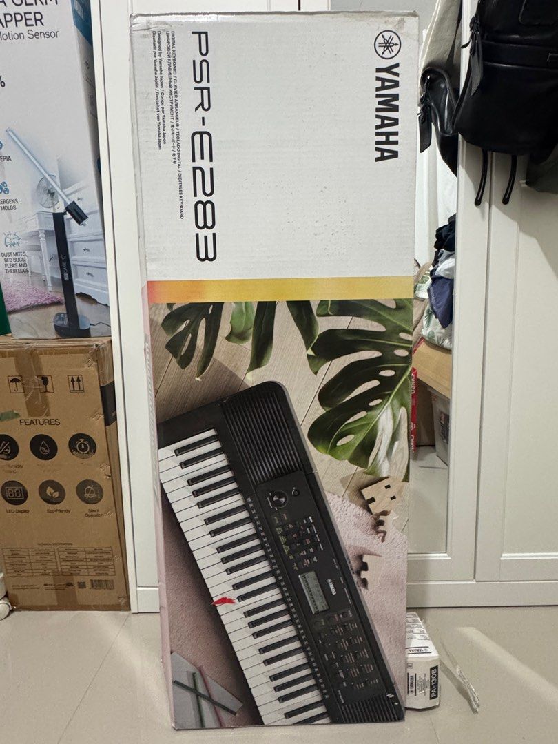 YAMAHA PSR- E283 (Category: Musical Instruments) located in General Trias. Submitted by frommetoyouthings (Listing ID 1409462268, Image 3). Description: Opened but used for only a couple of times Like new condition Free keyboard stand RFS: raising funds for pets.