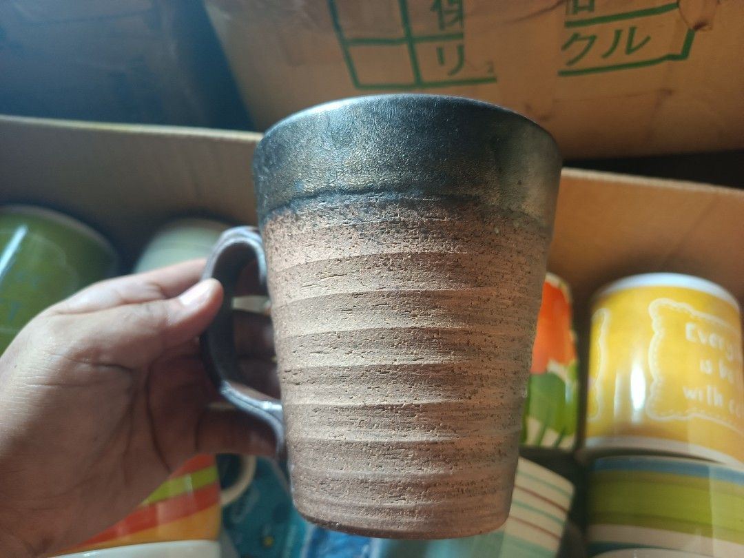14pcs Assorted 1990s Vintage Coffee Mugs (Category: Coffee & Tea Tableware) located in Las Pinas. Submitted by mirlynncurioshop (Listing ID 1409627341, Image 2). Description: 14pcs assorted coffee mugs for only 500 bundle price (fixed na po), all in like new condition. Can be used personally or given away as gifts. No original packaging available, they will be wrapped in bubblewrap and shipped in a carton box. Payment: GCash, Instapay QR Shipping