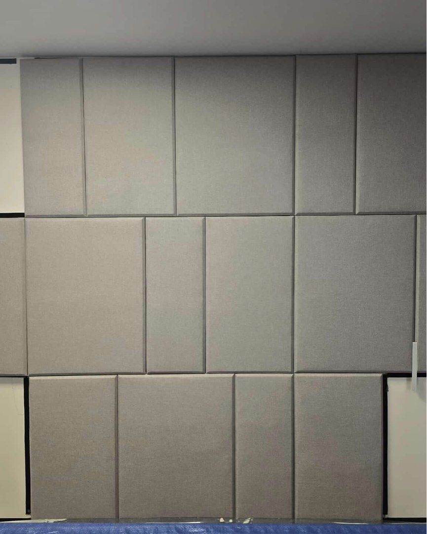 ACOUSTIC PANEL FOR SOUND TREATMENT / SOUNDPROOFING (Category: Construction & Building Materials) located in Marikina City. Submitted by christine_km8enterprises (Listing ID 1409644892, Image 3). Description: Suono Fabric Acoustic Panel A sleek, stylish solution that blends premium sound‑absorption with interior design. Wrapped in breathable, stretchable fabric (available in a range of colors and patterns), the core is made of high‑density acousti