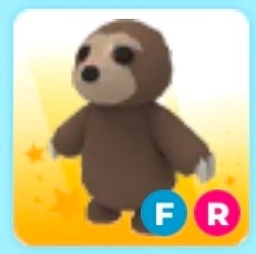 Adopt Me! Fly Ride Sloth, Video Gaming, Gaming Accessories, In-Game ...
