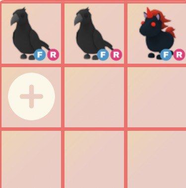 Adopt Me Pet! Fly Ride Crow and Evil Unicorn, Video Gaming, Gaming ...