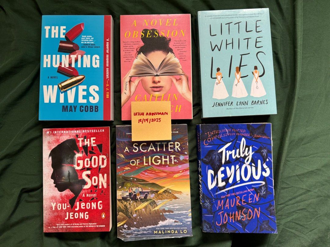 assorted books (Category: Storybooks) located in Malabon City. Submitted by 97carts (Listing ID 1409665974, Image 3). Description: PHP280 EACH [SOLD] malibu rising [SOLD] daisy six and the jones finding chika well that was unexpected four aunties and a wedding how to fake it in hollywood today tonight tomorrow will they or won’t they do i know you? the ex talk really good, actually the roughest draft [SOLD] the hunting wives a novel obssession li
