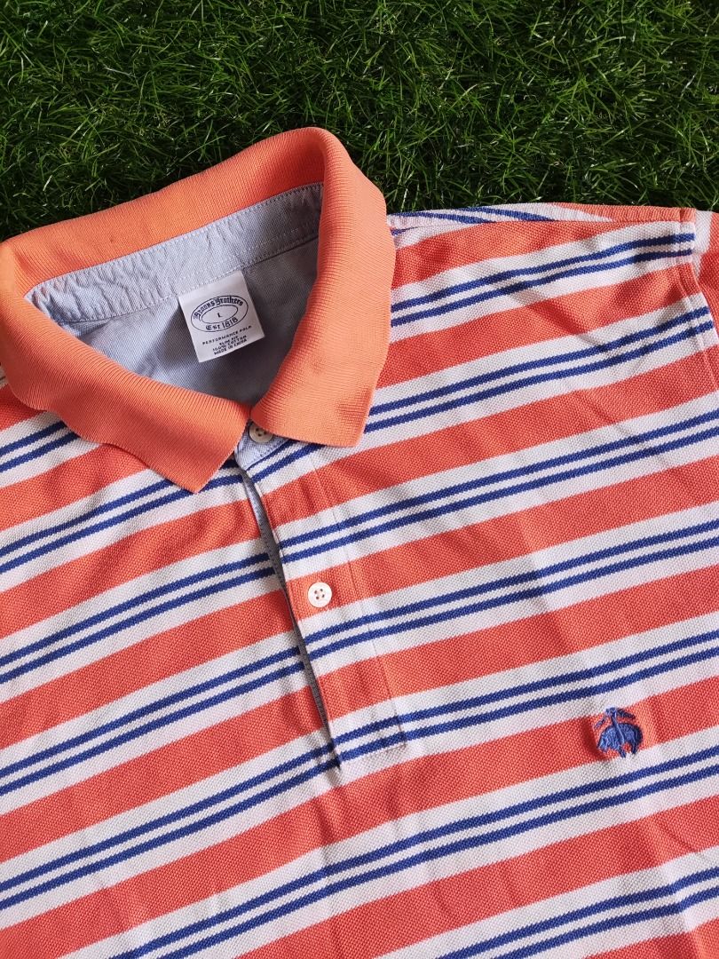 Brooks Brothers Polo Shirt (Category: Tshirts & Polo Shirts ) located in Legazpi City. Submitted by fastpicksph (Listing ID 1409692985, Image 2). Description: Brooks Brothers Polo Shirt Size Large to XL.