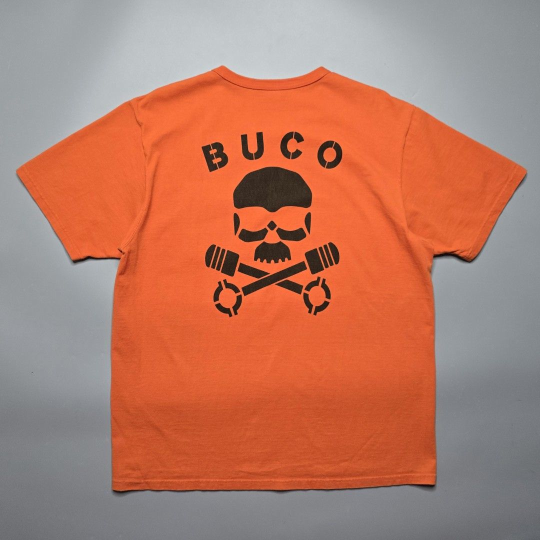 Buco - Skull Piston Printed T-Shirt (Category: Tshirts & Polo Shirts ) located in Malabon City. Submitted by buynflex (Listing ID 1409783013, Image 2). Description: Buco - Skull Pistol Printed T-Shirt Size XL Measurements: W 23 x L 28 Gently Used Excellent Condition.