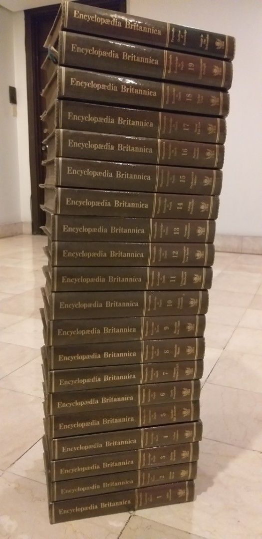 Encyclopedia Britannica Books (Category: Textbooks) located in Manila. Submitted by roblazo25 (Listing ID 1409734850, Image 1). Description: - Complete set of Encyclopedia Britannica 20 pcs.