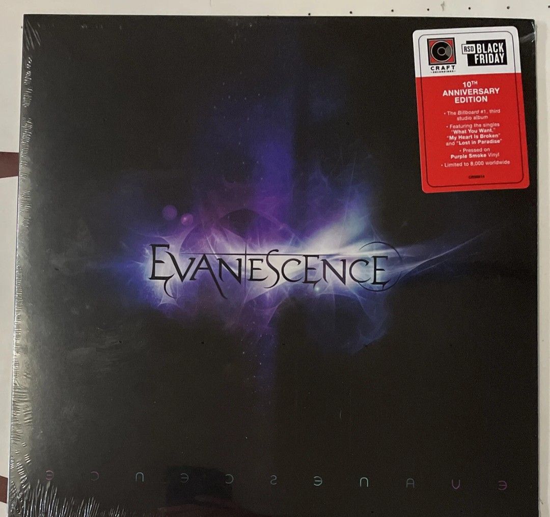 Evanescence - Evanescence Rsd Black Friday 2021 (Category: Vinyls) located in Manila. Submitted by ramonrobin.cruz (Listing ID 1409770767, Image 1). Description: Evanescence - Evanescence Rsd Black Friday 2021 Brand New sealed made in USA.