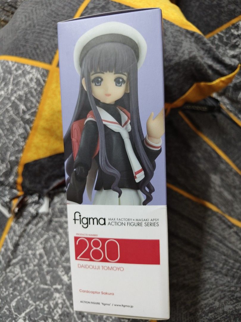 Figma 280 Daidouji Tomoyo Cardcaptor Sakura (Category: Figurines & Statues) located in Pasig City. Submitted by lian_sam (Listing ID 1409773626, Image 3). Description: - Figma 280 Daidouji Tomoyo action figure - From Cardcaptor Sakura - Brand new in original packaging -authentic 13,500.