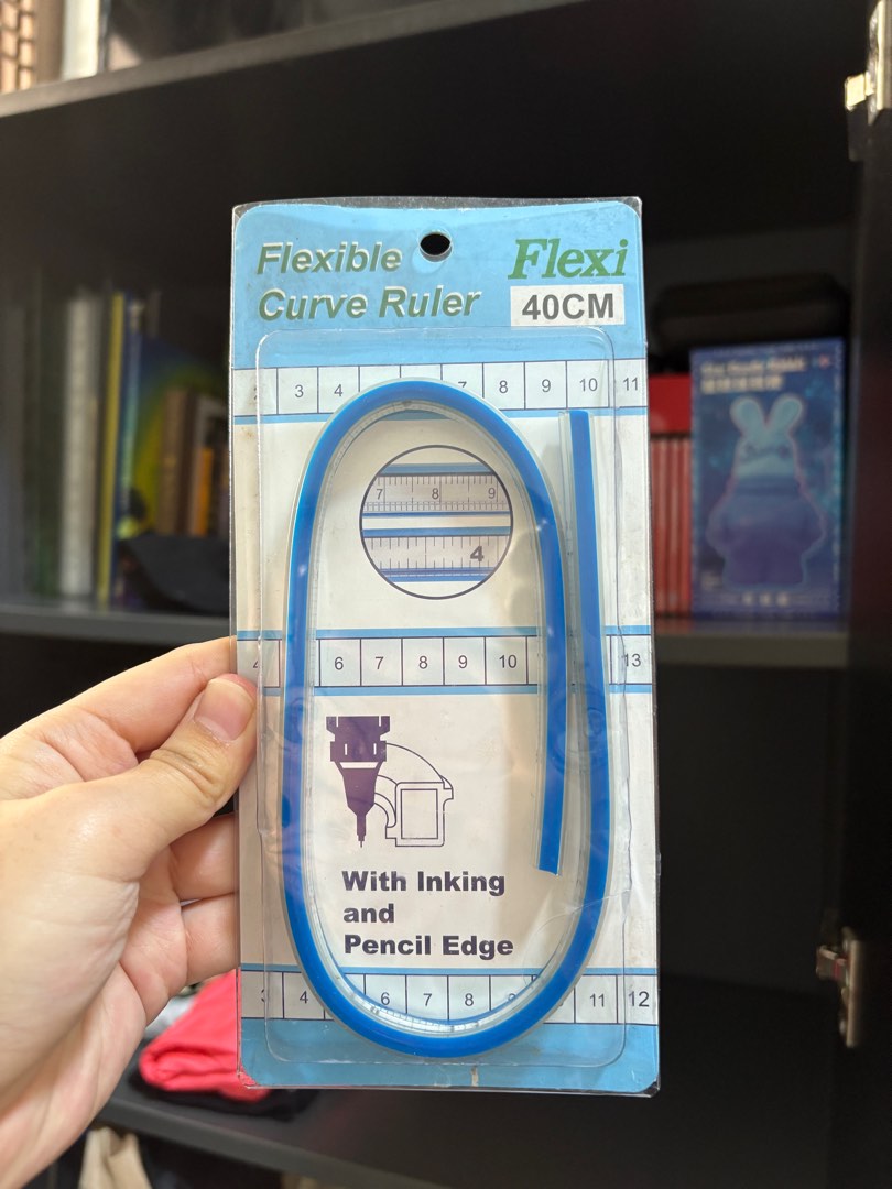 Flexi Flexible Curve Ruler 40CM, Hobbies & Toys, Stationery & Craft ...