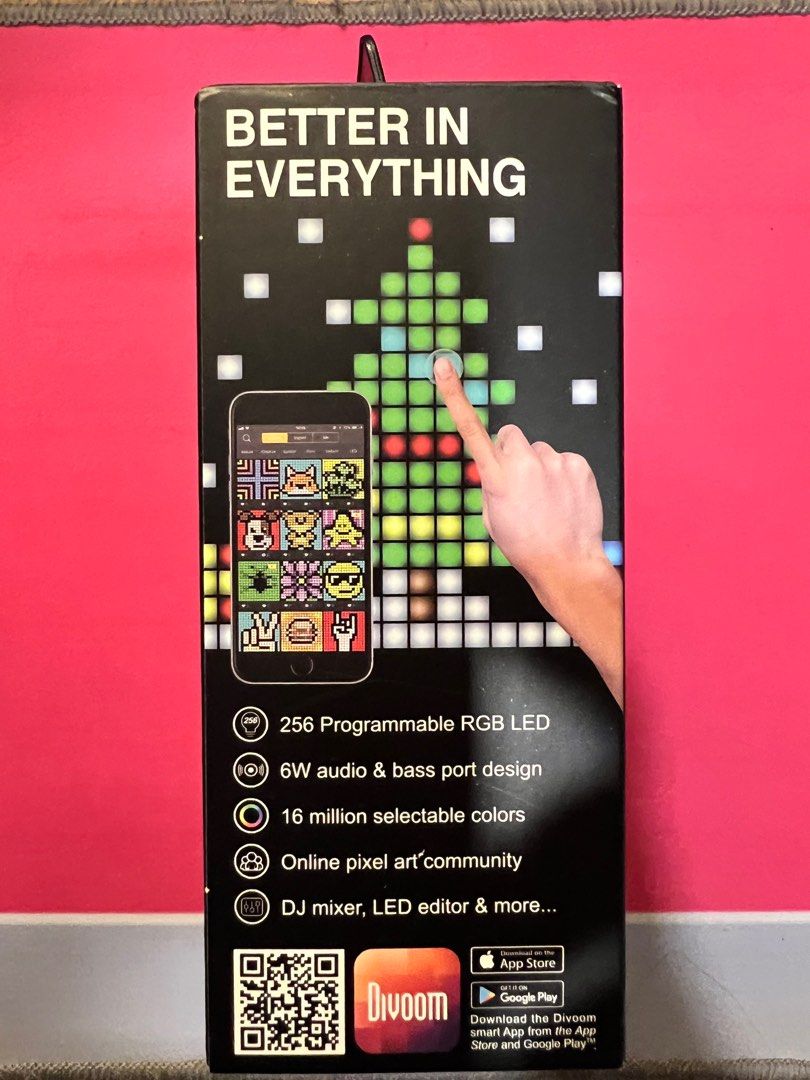 Good Condition Divoom Timebox-Evo Pixel Art Smart Bluetooth Speaker65075929711362113