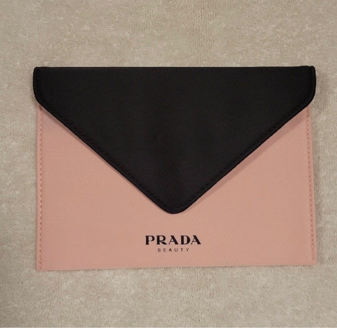 GWP Prada envelope pouch (Category: Luxury Bags & Wallets) located in San Fernando. Submitted by ishi.the.one (Listing ID 1409647258, Image 1). Description: Like new With strap.