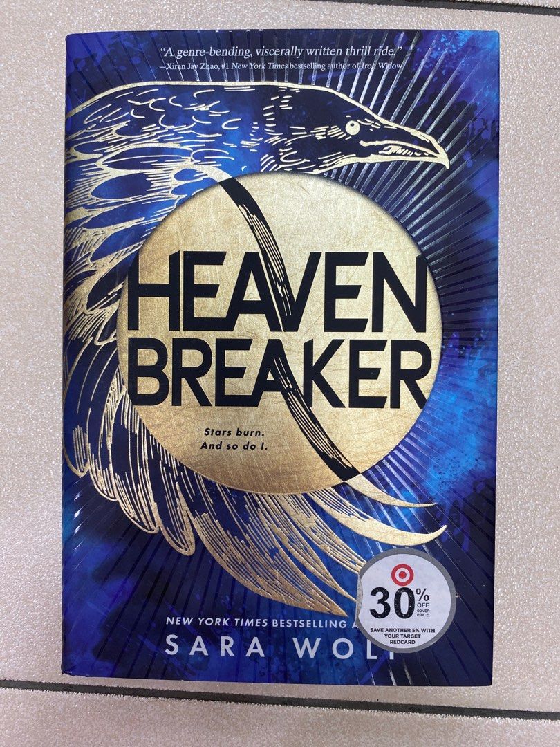 Heaven Breaker by Sara Wolf (Category: Storybooks) located in Santa Rosa. Submitted by ccbcavern (Listing ID 1409616930, Image 1). Description: Authentic | Hardcover | Sprayed edges | Brand new w/ tag •Multiple copies •GCash only.
