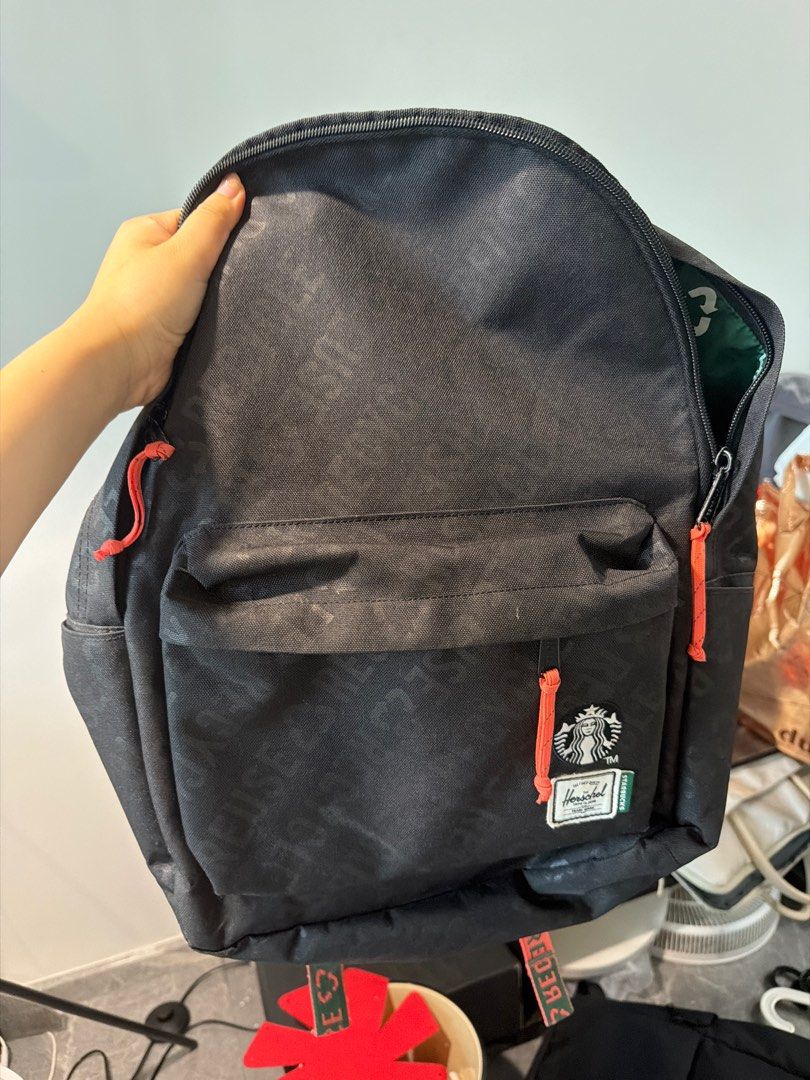 Starbucks Backpack Herschel x Starbucks Backpack, Men's Fashion, Bags, Backpacks on Carousell