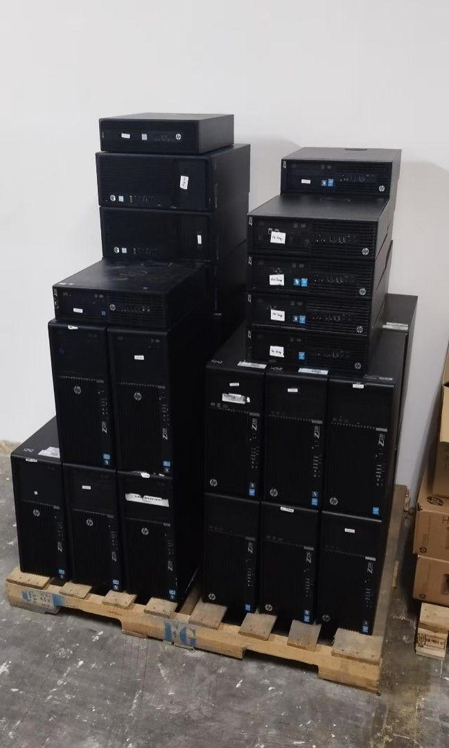 HP Workstations Desktop, Perfect Working Condition, Barebone System, Without CPU / Without RAM / Without HDD