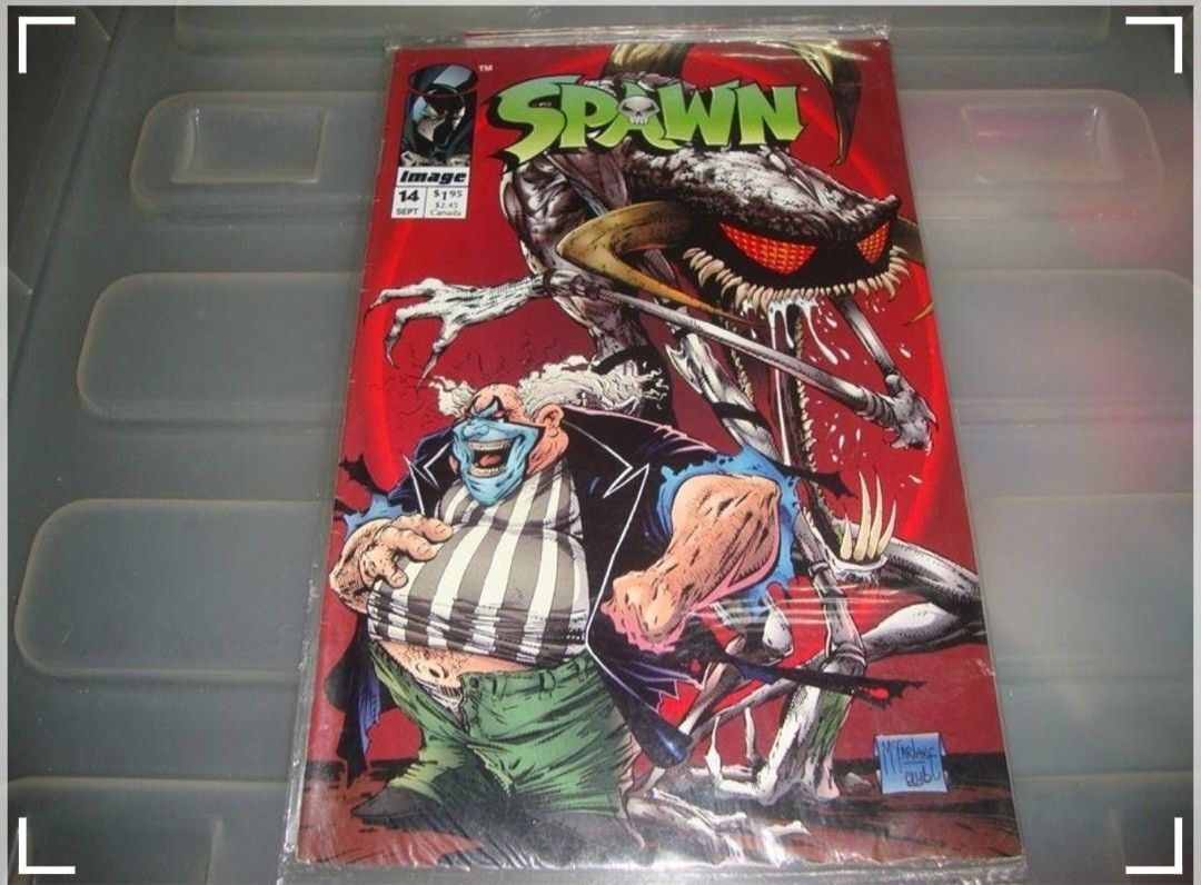 Image Comics Spawn issue #14 (Category: Comics & Manga) located in Quezon City. Submitted by collectionneursonline88 (Listing ID 1409714311, Image 1). Description: 📍 Item location : Balintawak Quezon City 🔄 Meetups Balintawak Camachile 7/11 📦 Shipping : Lalamove / Grab MetroManila GogoExpress outside Metro Manila 📥 Payment : cash on meetups Gcash Bank transfer : Asia United Bank - Spawn comic book issue #14 - Features Spawn and a clown on the