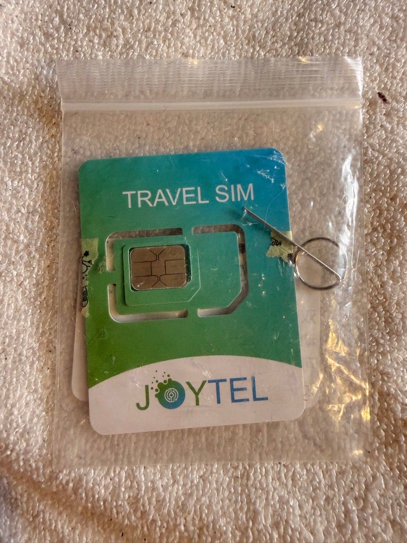 Japan sim (Category: Sim Cards) located in Quezon City. Submitted by littleliv (Listing ID 1409647772, Image 3). Description: Opened but not used sim for Japan Good for 7 days unlimited. Bought in sho*** and tried locally but never consumed in Japan. Pick up in Quezon City Negotiable.