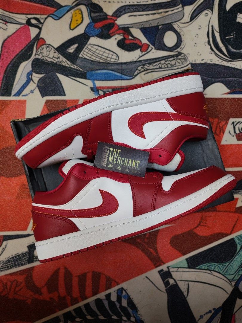 Jordan 1 Low Cardinal Red Size 12 (Category: Sneakers) located in Marikina City. Submitted by tm_harley (Listing ID 1409692719, Image 3). Description: J1 Low Cardinal Red Size 12 - 4,595 only 6,895 SRP Send a DM for inquiries 📩 FB: Harley Villa FB Page: The Merchant - Kicks and Collectibles 📌Marikina City Location.