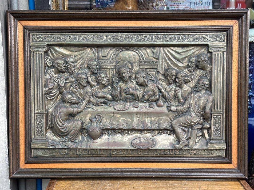 Last Supper Relief Sculpture Wall Decor (Category: Wall Decor) located in Quezon City. Submitted by anjherga27 (Listing ID 1409656760, Image 1). Description: .