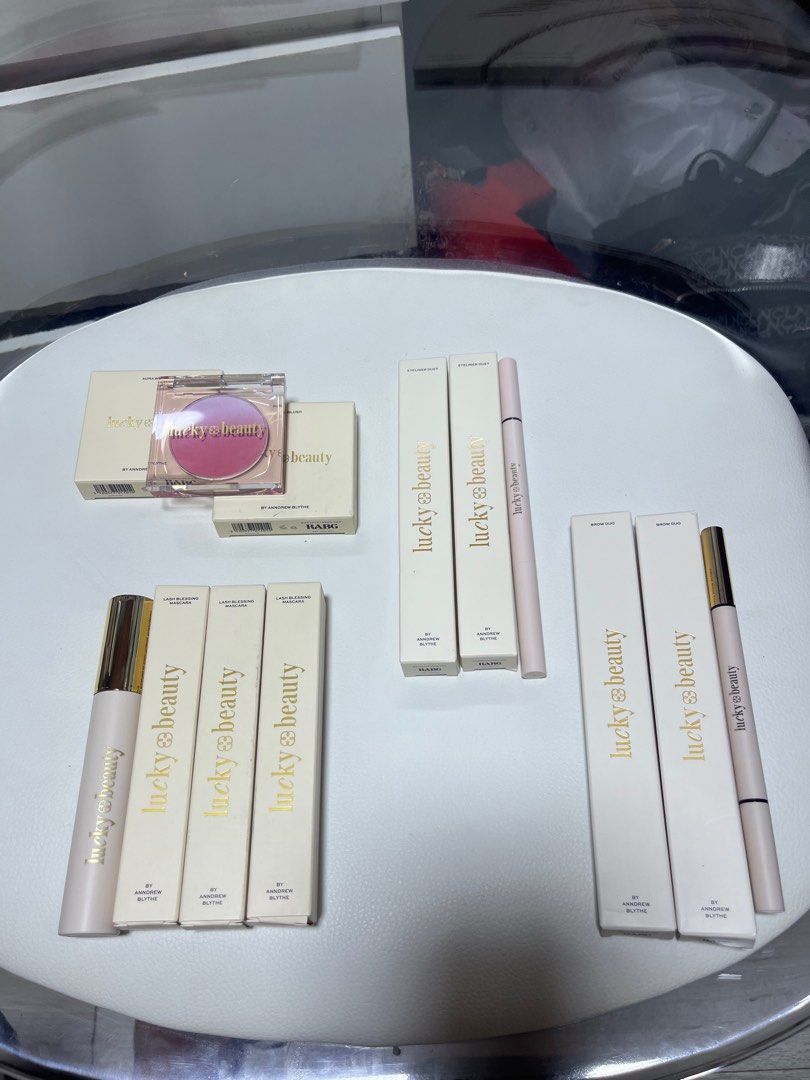 LUCKY BEAUTY PRODUCTS (Category: Makeup) located in Marilao. Submitted by rielbuds (Listing ID 1409701845, Image 1). Description: ALL BNEW .