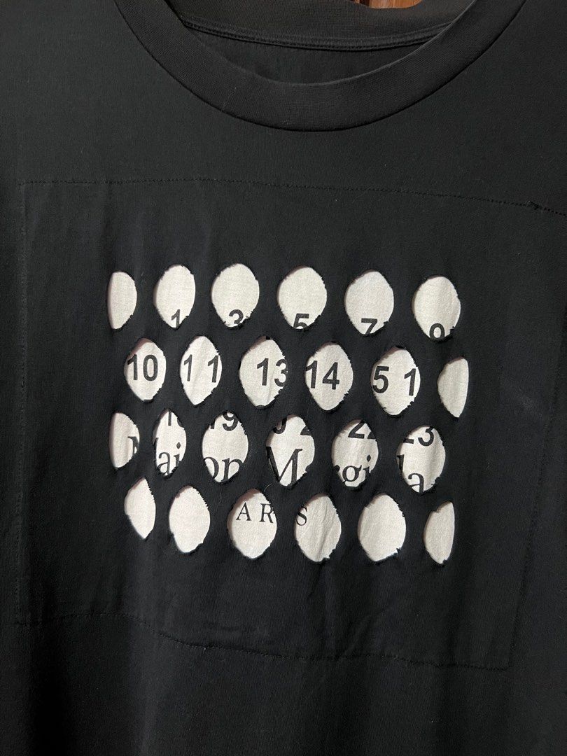 Maison Margiela Black Shirt (Category: Luxury Apparel) located in Manila. Submitted by thriftpoint99 (Listing ID 1409790165, Image 2). Description: 24.5x31 No issue Good condition.