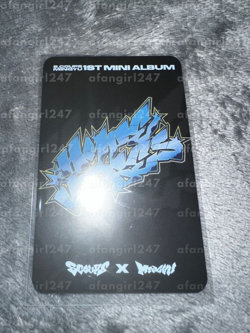 Mingyu CxM HYPE VIBES Olive Young POB PC (Category: K-Wave Merchandise) located in Gumaca. Submitted by afangirl247 (Listing ID 1409718157, Image 2). Description: - Mingyu CXM HYPE VIBES Olive Young POB PC - in good condition - with freebies .