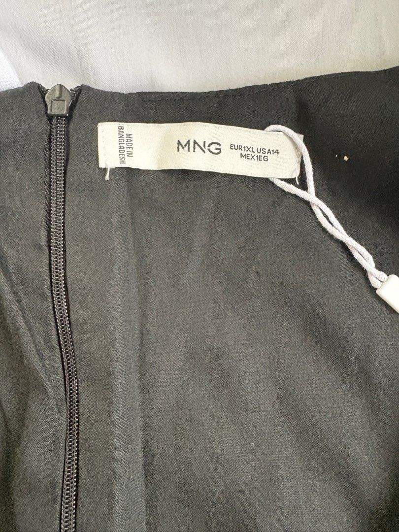 MNG Black Sleeveless Dress (Category: Dresses) located in Quezon City. Submitted by authentic_c (Listing ID 1409667456, Image 2). Description: Brand new black mango dress I just washed it Decluttering .