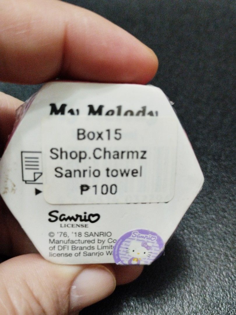 My melody small towel Sanrio (Category: Other Baby Bathing & Changing Needs) located in Manila. Submitted by krystalchewey_ (Listing ID 1409730162, Image 2). Description: Bnew Actual Photo Posted 100php mini towel sanrio.