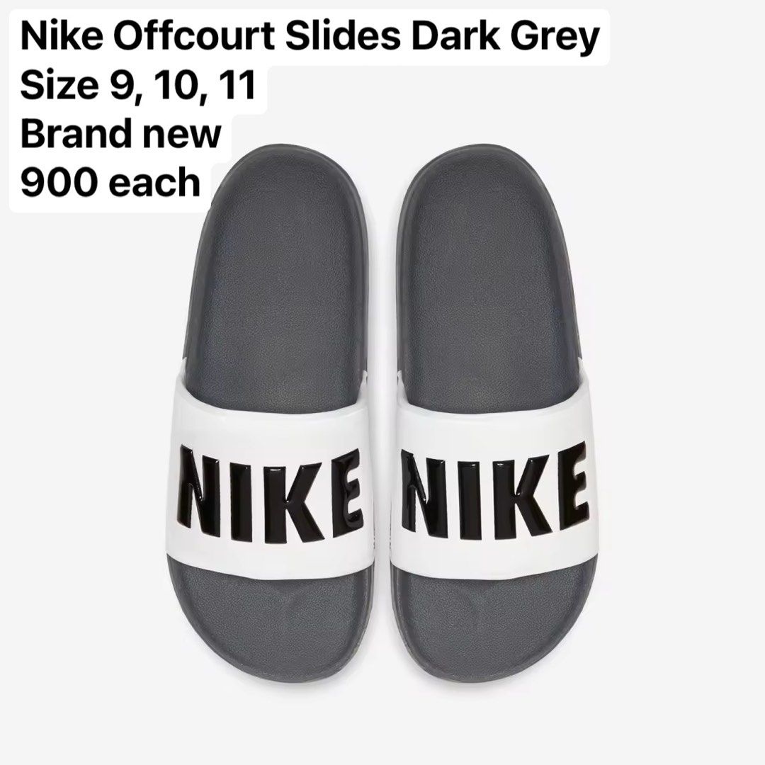 Nike Offcourt Slides Dark Grey (Category: Slippers & Slides) located in Santa Rosa. Submitted by neycarait (Listing ID 1409643798, Image 1). Description: For sale Santa Rosa, Laguna loc DM me.