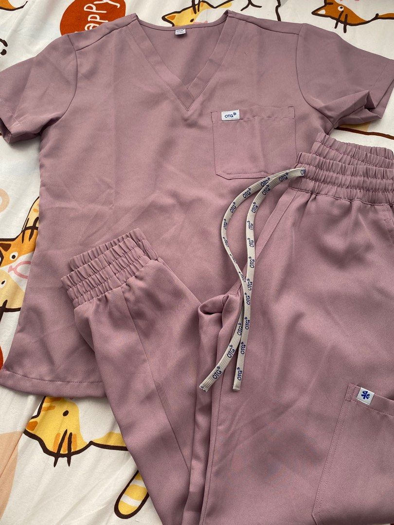 OTG Scrubs Set (Category: Sets or Coordinates) located in Quezon City. Submitted by dan.bam (Listing ID 1409762091, Image 3). Description: OTG SCRUB SUIT for women Twill fabric Size: small used once for fitting only! Rfs: work required darker shades of scrubsuit CAN PASS AS BRAND NEW .