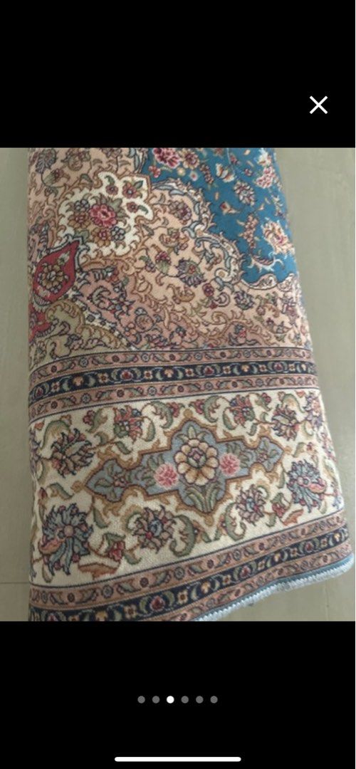 Persian Rug Patters Persian Style Carpet (LIGHTLY USED), Furniture & Home Living, Home ...