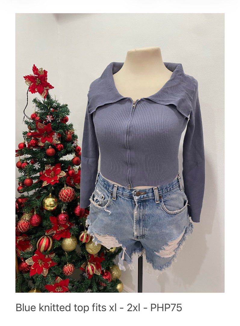Plus size clothes XL 2XL 3XL (Category: Others Tops) located in Makati City. Submitted by sunsetk (Listing ID 1409802661, Image 3). Description: I am decluttering my closet. Please click photo for price and description of plus size top plus size dress plus size skirt.