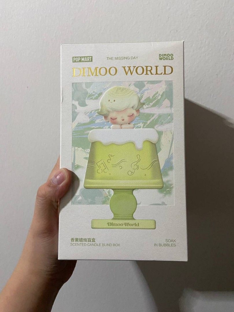 POPMART Dimoo World The Missing Day Scented Candle - Water Lily of the ...