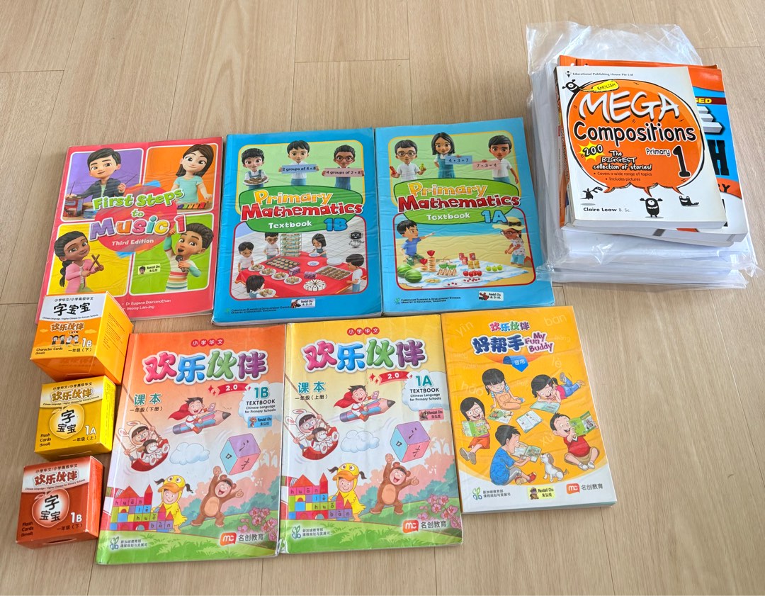 Primary School Textbook Bundle - Various Titles, Hobbies & Toys, Books ...