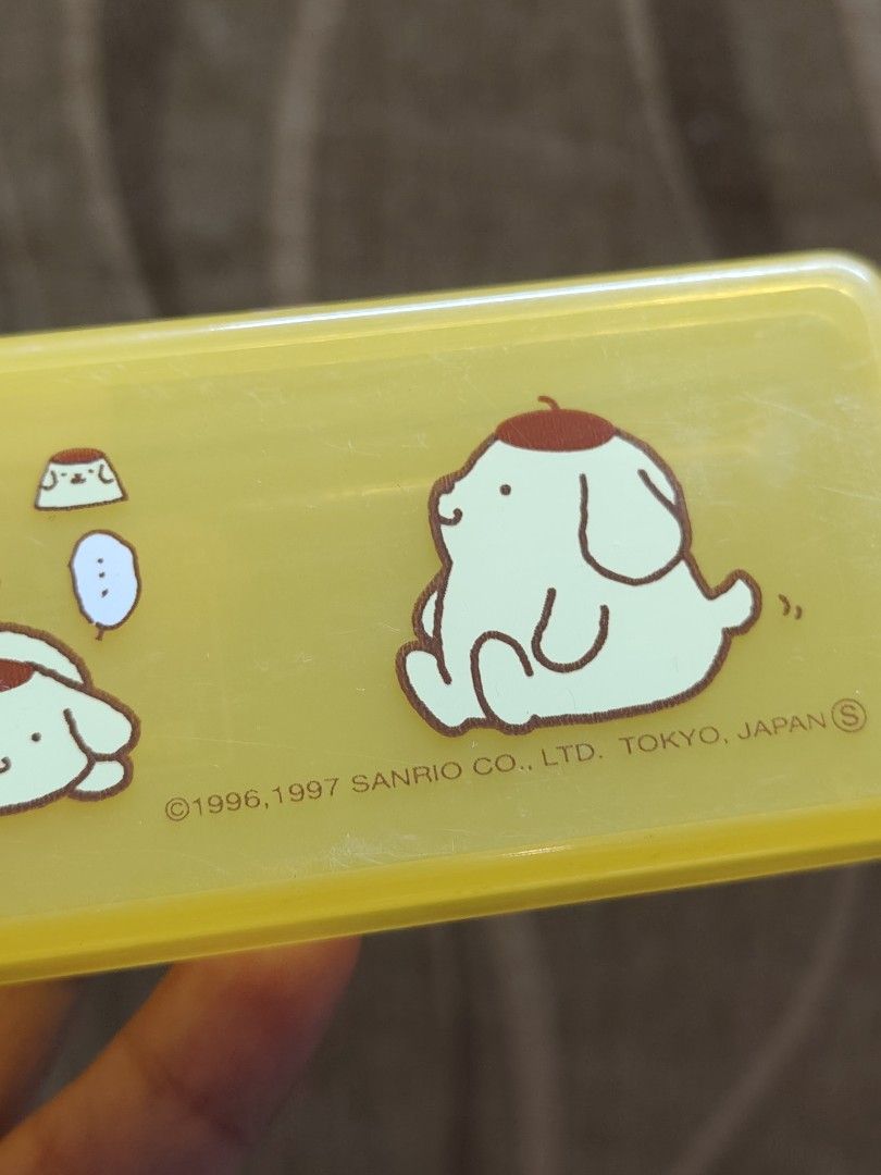 rare vintage Sanrio Pompompurin Case (Category: Character Goods) located in Santa Rosa. Submitted by mmps249.1 (Listing ID 1409617030, Image 3). Description: Crossposted Mine now, pay now shipping courier: JRS only Gcash payment upon order No reservations.