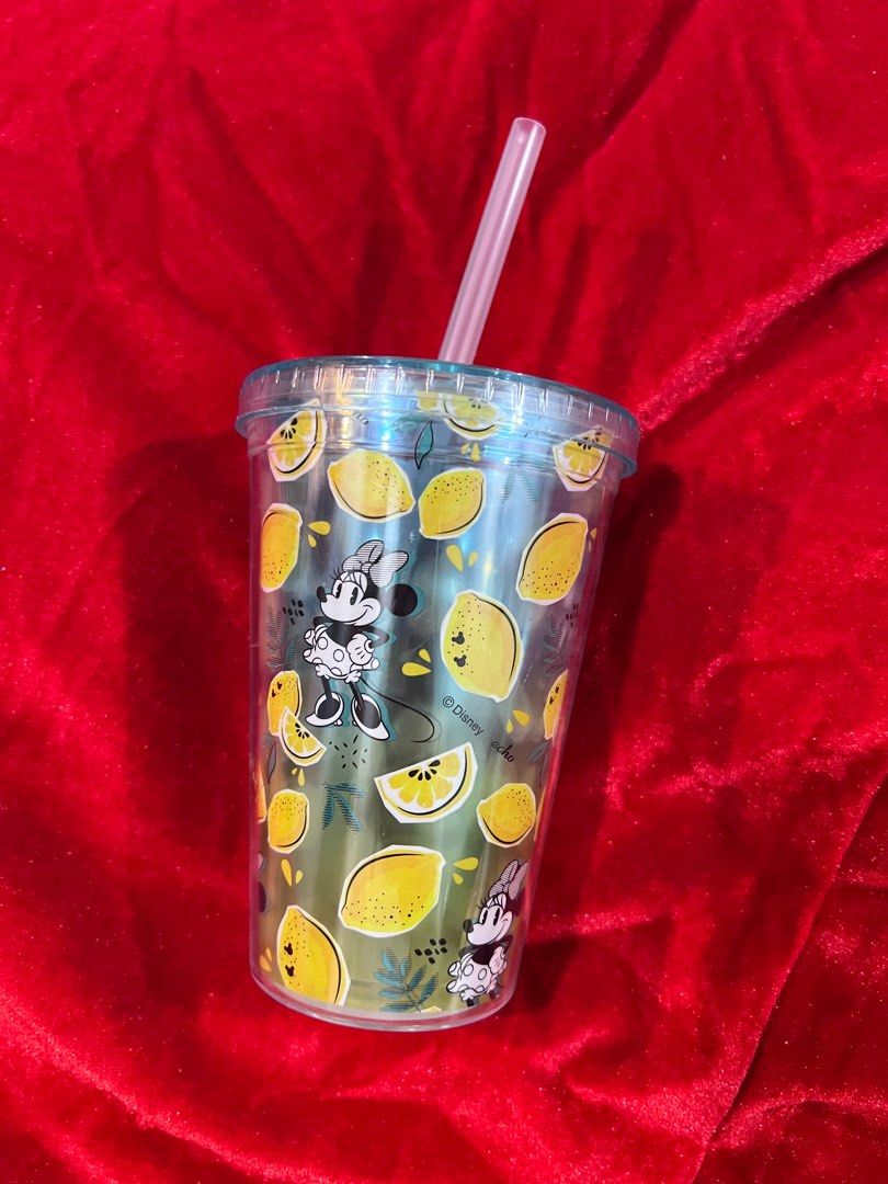 SALE: Disney Water Container with Straw (Category: Water Bottles & Tumblers) located in Quezon City. Submitted by eolshop (Listing ID 1409799932, Image 1). Description: SALE: Disney Water Container with Straw Original Price: 160 Now: 70 NOTE: Item has some scratches.
