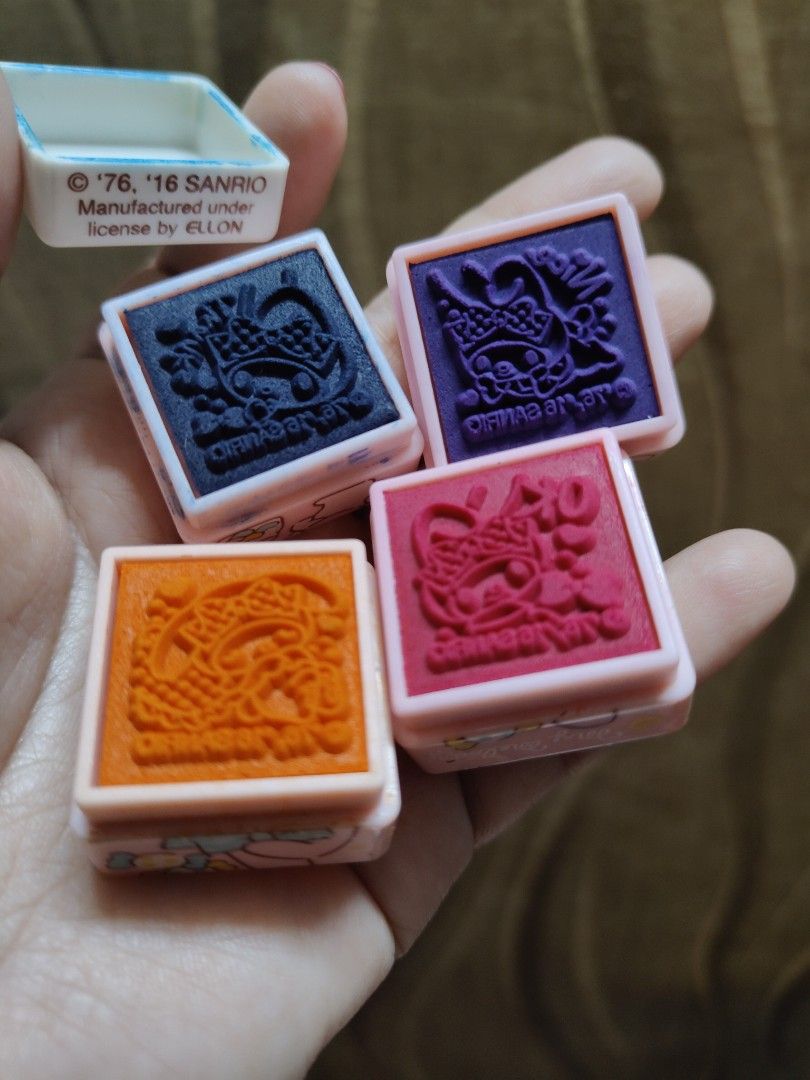 Sanrio My Melody Stamp (Category: Character Goods) located in Santa Rosa. Submitted by mmps249.1 (Listing ID 1409749034, Image 3). Description: needs cleaning Crossposted Mine now, pay now shipping courier: JRS only Gcash payment upon order No reservations.