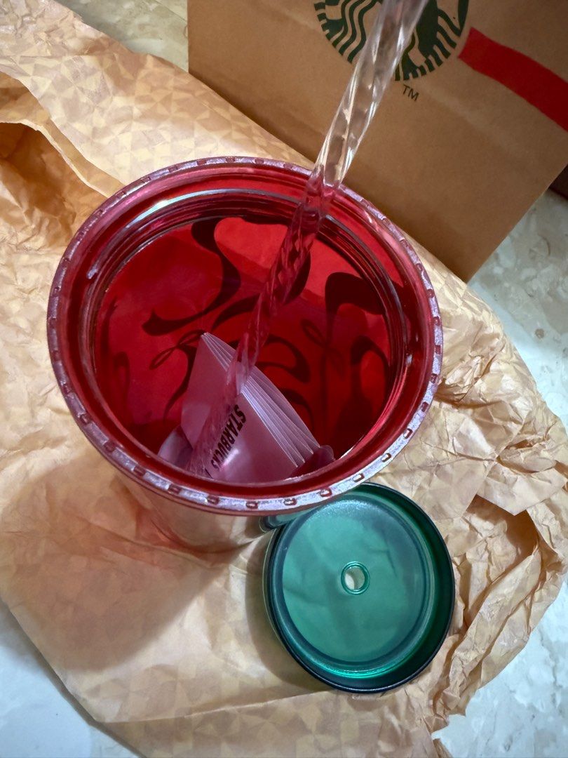 Starbucks Cold Cup 16oz Plaid Red Cup (Category: Water Bottles & Tumblers) located in Manila. Submitted by swift.thrift (Listing ID 1409706035, Image 3). Description: Brand new Starbucks Cold Cup 16oz Plaid Red Cup Bought last December 13. RFS: I was supposed to gift it to my sister this Christmas but she already has the same kind..