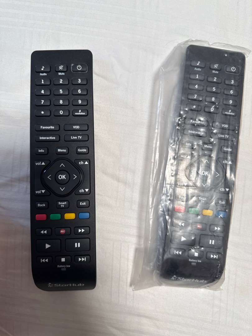 StarHub TV Remote Control, TV & Home Appliances, TV & Entertainment, TV ...