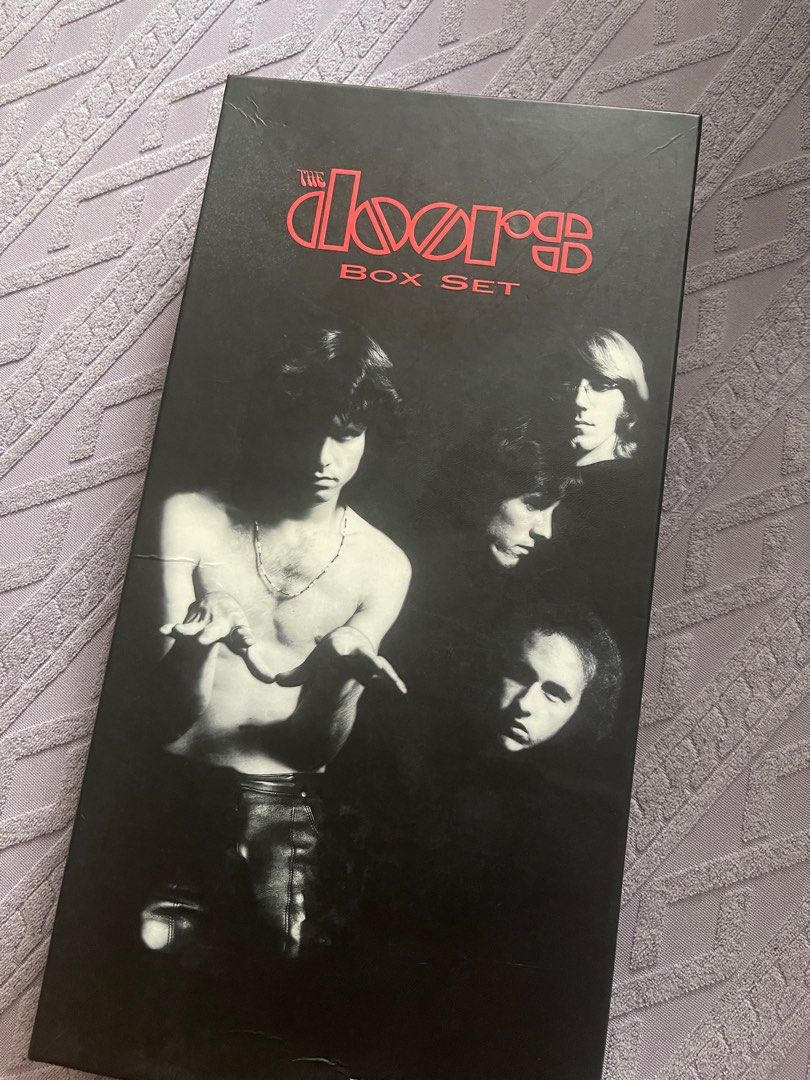The Doors Box Set (RARE) NEGOTIABLE (Category: CDs & DVDs) located in Pasig City. Submitted by vr1998 (Listing ID 1409626833, Image 1). Description: The Doors: Box Set is a box set compilation of recordings by American rock band the Doors, released on October 28, 1997. The four-disc set includes previously rare and unreleased studio, live and demo recordings, as well as a disc of the band’s personal favorite tracks culled from their official disc