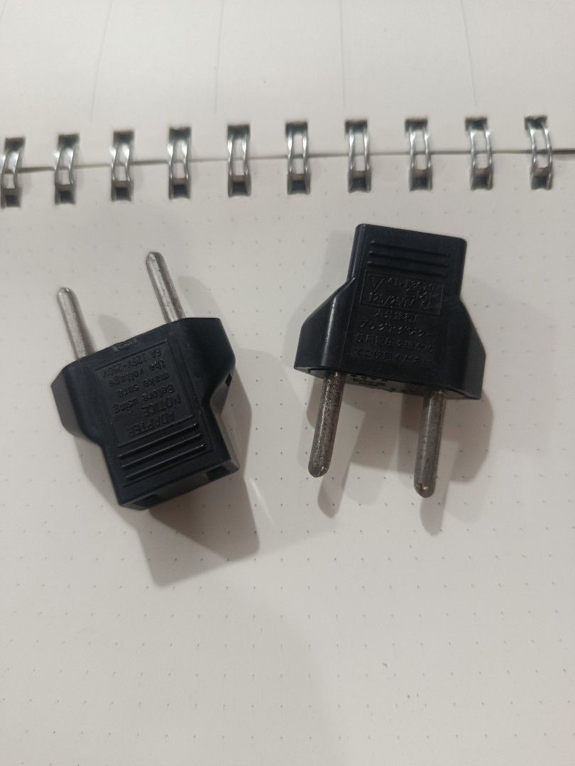 Universal Travel Adapter (Category: Cables & Adaptors) located in Quezon City. Submitted by truephoenix.16cee3 (Listing ID 1409616931, Image 1). Description: - Universal travel adapter - Black color - Converts Philippines plugs to foreign outlets - Suitable for various electronic devices - Compact and portable design Each sold separately Location Project 3 Quezon city Payment Gcash Shipping Lalamove or courier delivery .