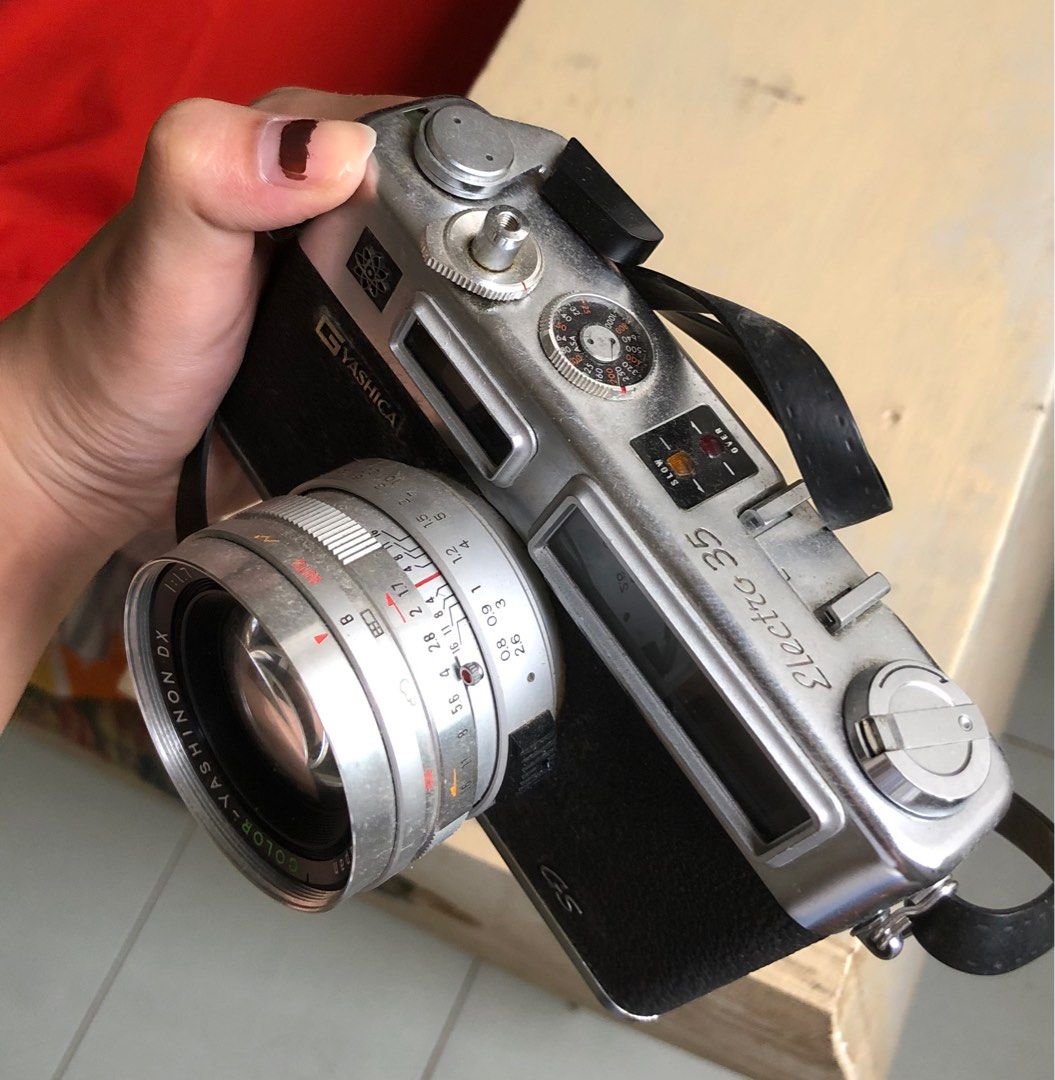 UNTESTED RUSH Yashica Electro 35 GS Camera (Category: Cameras) located in San Roque. Submitted by ibrakefordogs (Listing ID 1409684395, Image 2). Description: Untested, bought for 5k (2020) Rush.