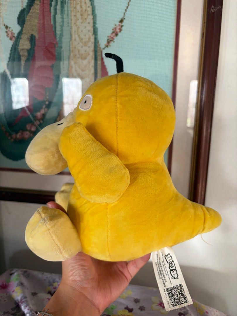 Vintage Pokemon Psyduck Plush Toy (Category: Plushies & Soft Toys) located in Manila. Submitted by _comfort.corner (Listing ID 1409727271, Image 2). Description: 📌 PAYMENT FIRST BASIS 📌 DP FOR 3 DAYS RESERVATION 📌 NO COD 📌 PRICE + SF 💸 MOP: Gcash/PNB 🚚 Via J&T/Flash/Lalamove.