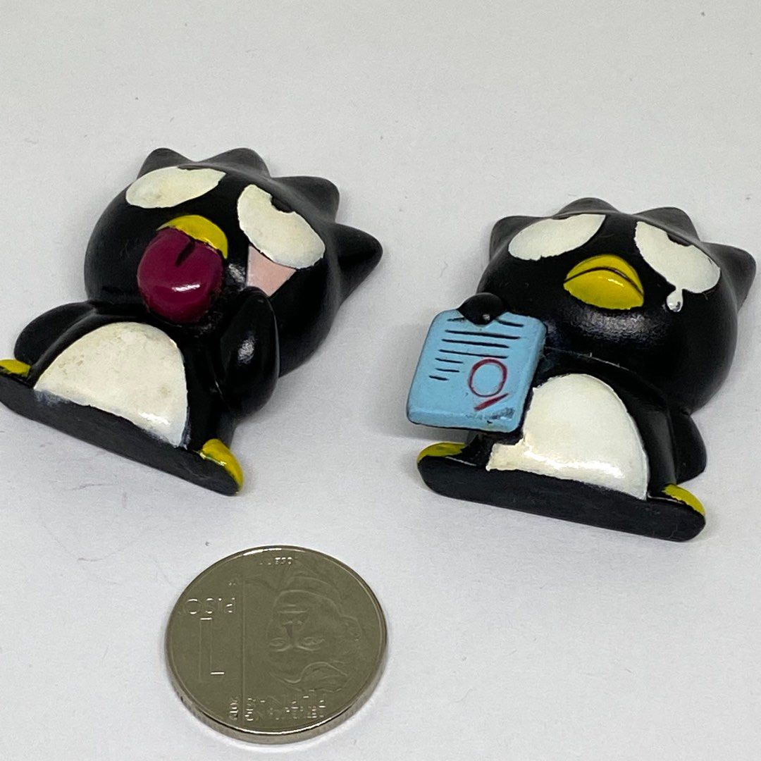 2PCS SANRIO BAD BADTZ-MARU REF MAGNET (Category: Character Goods) located in Quezon City. Submitted by kitsune.treasures (Listing ID 1409916174, Image 3). Description: Sold as set, wala na magnet yung isa, lagyan niyo nalang. *First to pay policy! *1 day reservation only. Failure to pay on time, auto cancel. 📍Quezon City * MOD: J&T | Lalamove * MOP: GCASH | BPI 📦ON HAND AND READY TO SHIP CONDITION: WHAT YOU SEE IS WHAT YOU GET. Dimensions: Kind