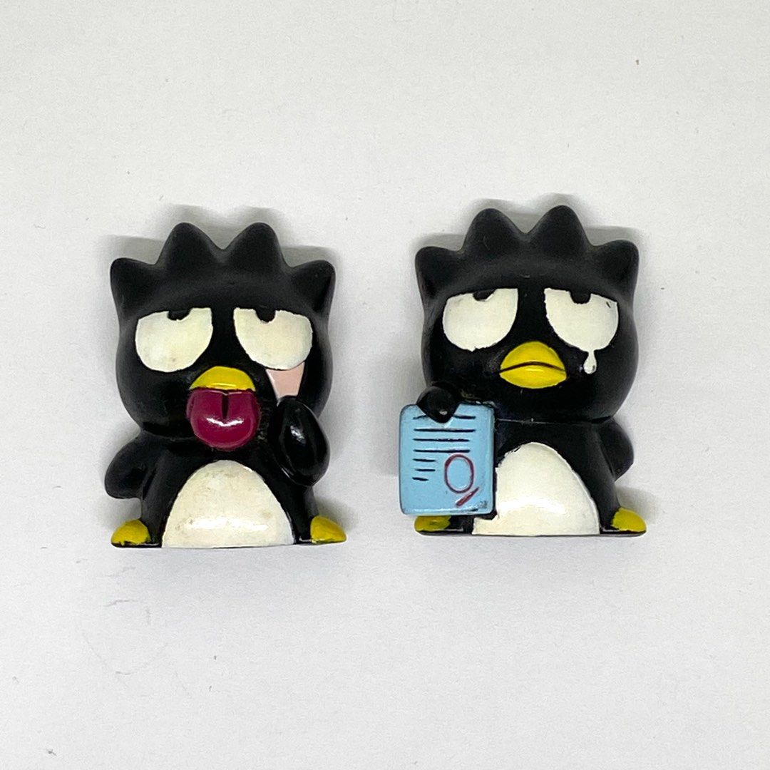 2PCS SANRIO BAD BADTZ-MARU REF MAGNET (Category: Character Goods) located in Quezon City. Submitted by kitsune.treasures (Listing ID 1409916174, Image 1). Description: Sold as set, wala na magnet yung isa, lagyan niyo nalang. *First to pay policy! *1 day reservation only. Failure to pay on time, auto cancel. 📍Quezon City * MOD: J&T | Lalamove * MOP: GCASH | BPI 📦ON HAND AND READY TO SHIP CONDITION: WHAT YOU SEE IS WHAT YOU GET. Dimensions: Kind