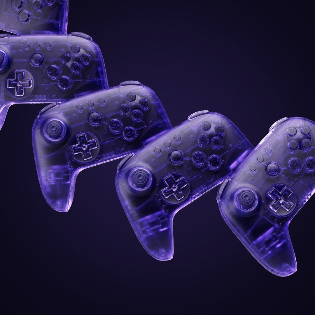 8BitDo Transparent Grape 🍇 - [ Limited Edition ] for Analogue 3D, Video ...