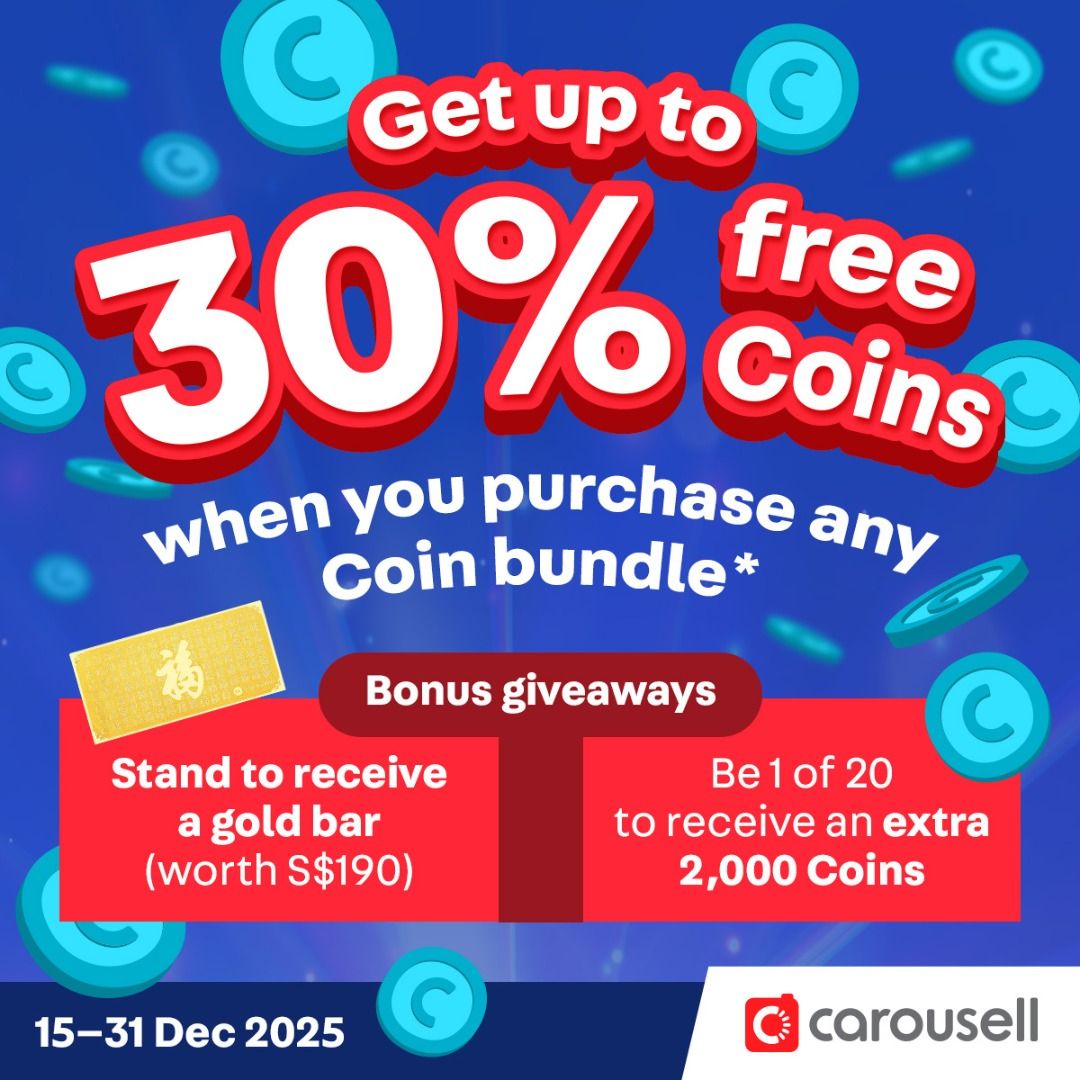 🎊 Get up to 30% FREE Coins with any Coin bundle purchase, Announcements ...