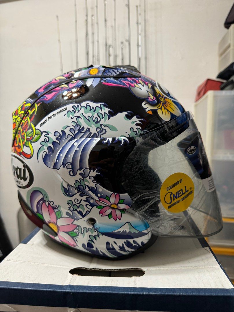 Arai Ram4 Helmet (Category: Motorcycle Apparel) located in Singapore. Submitted by mightyong1969 (Listing ID 1409808237, Image 1). Description: .