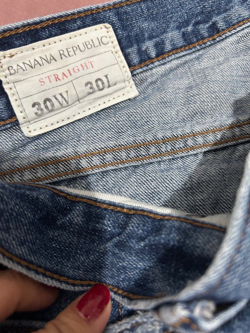 Banana Rep Jeans - Mens (Category: Jeans) located in Subic. Submitted by joydlm (Listing ID 1409900740, Image 2). Description: fits W.30 straight jeans L. 107cm.