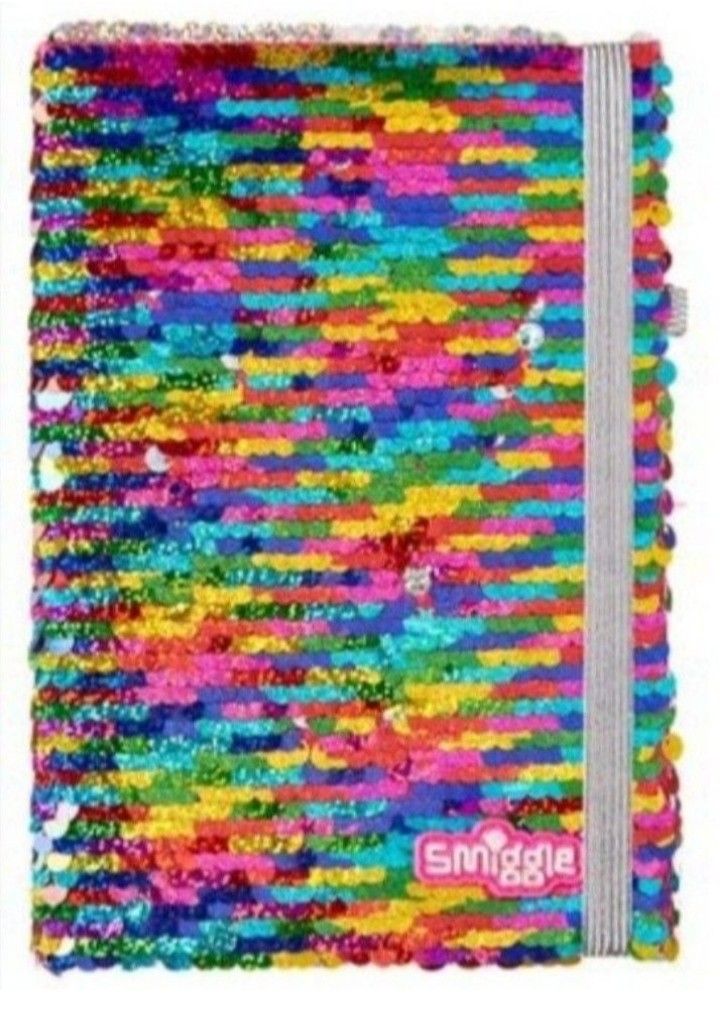 Brand new Smiggle sequins notebook #Smiggle (Category: Stationery & School Supplies) located in Singapore. Submitted by cheers.as.always (Listing ID 1409948423, Image 1). Description: Brand new Smiggle reversible sequins notebook for your collection. Kindly pm to arrange a meet up. #Smiggle #noteboook #sequinsnotebook .